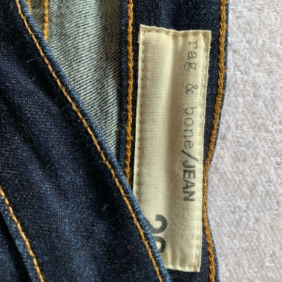 Rag & Bone Very Flattering Dark Navy / Heritage Skinny Jeans - size 26 - Picture 8 of 11